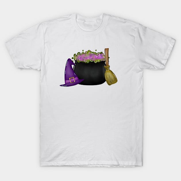 WITCH halloween T-Shirt by ithacaplus